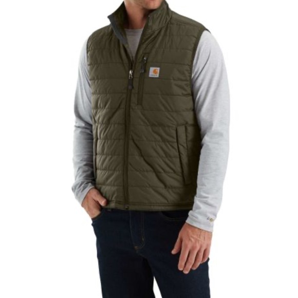 Carhartt Other - Carhartt Rain Defender Relaxed Fit Lightweight Insulated Vest Olive Green Men M